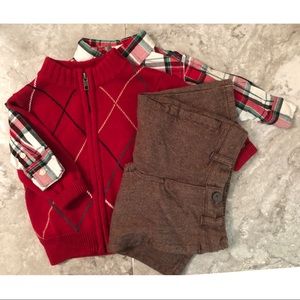 NICE Gymboree 3-piece Outfit 6-12m